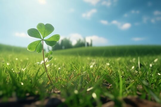 A clover leaf