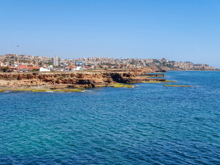 Fototapeta premium Vega Baja del Segura - Torrevieja - Paisajes y detalles de las calas de Torrevieja