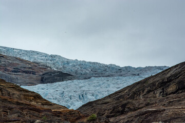 Svartisen-Glescher in Norwegen  