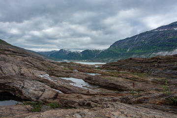 Svartisen-Glescher in Norwegen  