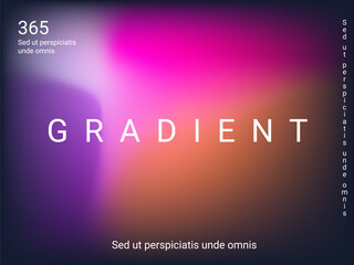 Liquid on colorful background. Bright mesh blurred pattern in pink, blue, green tones.