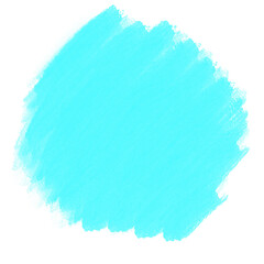 Blue watercolor brush strokes