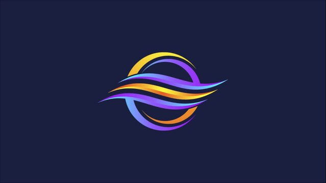 Dynamic Logo Animation Opener Reveal Design Template: Modern Futuristic Branding Visual