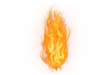 Fire flames affect layer png background