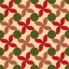 Abstract geometric background. Seamless vector pattern