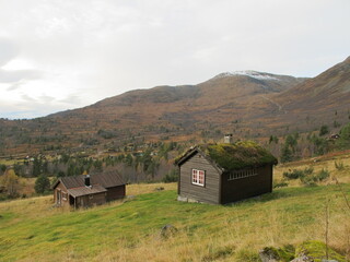 A house in the mountains