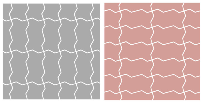 Vector pattern of mosaic paving slabs. Texture made from different bricks of road surface.	
