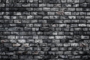 Grey brick wall Background Generative AI
 