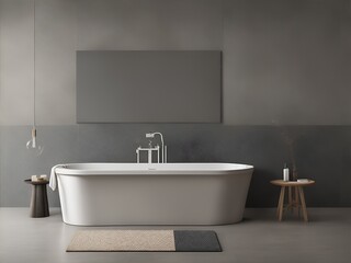 Naklejka na ściany i meble Cuarto de baño moderno