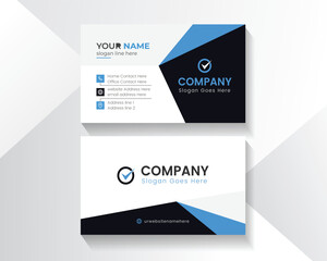 Modern Creative And Clean Business Card Design Template, Visiting Card, Business cards templates. Modern business cards. Business card.
