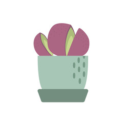 succulent house plants logo design inspiration