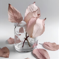 tree leaves in pink tones as a background, background in pink tones, decorative pink leaves, soft pastel colors for the background, plant background in pink tones, pastel pink, transparent leaves