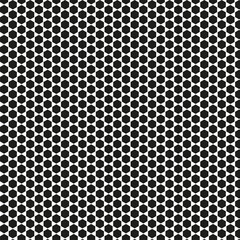 Seamless abstract geometric vector texture in the form of small black rhombuses on a white background