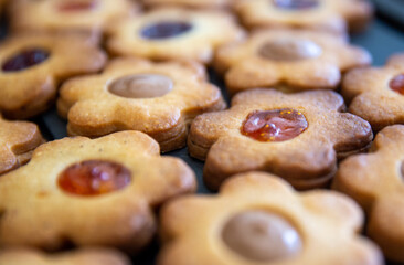 Freshly baked cookies