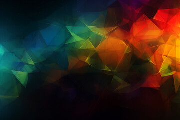 Colorful abstract background. AI generated content