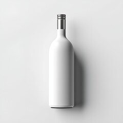 white bottle mockup for branding. AI Generated