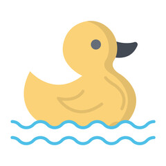 Duck Flat Icon