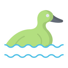 Goose Flat Icon