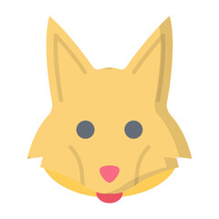 Fox Flat Icon