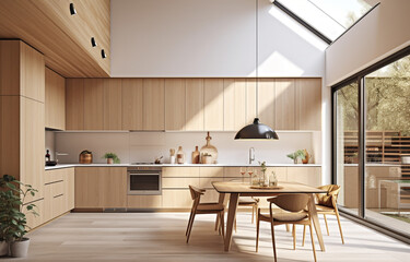 Minimalist Scandinavian Kitchen