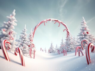 Candy Cane Lane's 3D Extravaganza