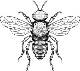 Bee Illustration