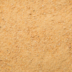 Close Up Compacted Crushed Wooden Sawdust Pellets Pile Organic Bio Fuel Mass Natural Cat Litter Filler