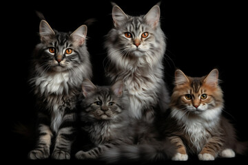 cats family
created using AI tools