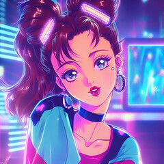 beautiful girl with glasses, shy girl, woman in office, beautiful glasses, girl with beautiful hair.generativa ai