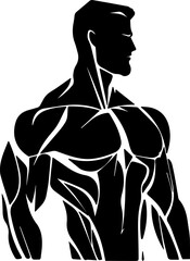 Fitness Gym logo, Gym Badge, gym and fitness club, vector illustration