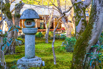 京都、圓光寺の庭園「十牛之庭」