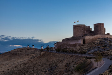 Iconic Landmark: Immerse Yourself in the Rich History of Consuegra Castle's Towering Presence