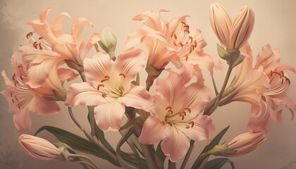 Beautiful flowers, AI generated