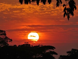 atardecer