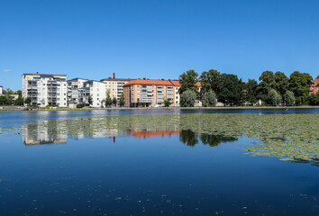 houses on the river