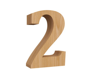 3d wood number 2, 3d font, year, discount, Assets 