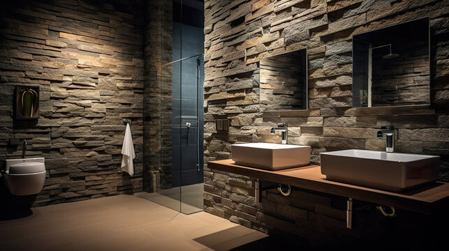 Salle de bain moderne