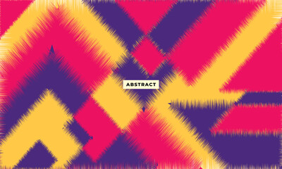 Colorful abstract geometric background template copy space. Geometrical backdrop design for poster, banner, landing page, or cover