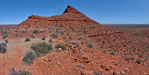 Bell Butte in Valley of the Gods Utah