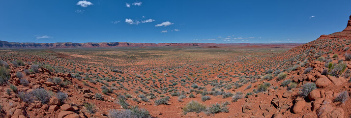 Valley of the Gods viewed from Bell Butte Utah