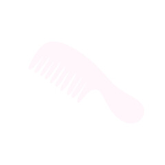 pink hair brush