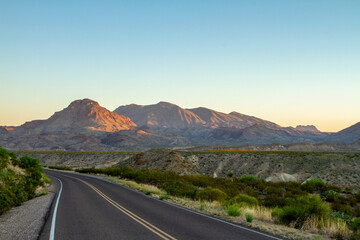 road in the mountains