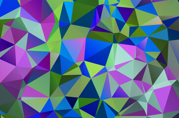 Fototapeta premium Abstract colorful polygonal background. Vector illustration for your design.