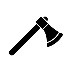 Axe icon. sign for mobile concept and web design. vector illustration