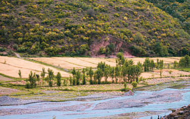 beautiful village in the pakistan
