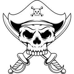 skull skull mascot character