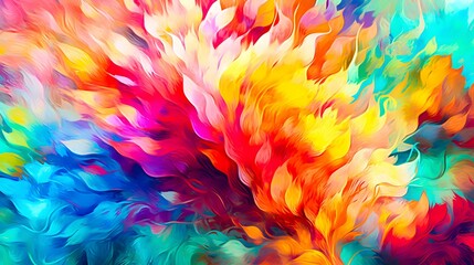 美しくカラフルな世界の背景