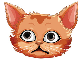 Cute cat cartoon character