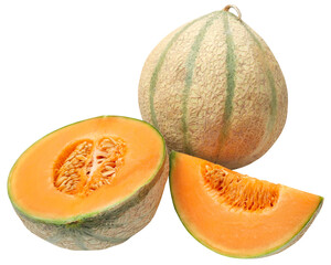 Cantaloupe or rockmelon
