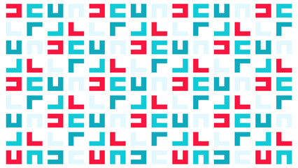 seamless geometric pattern with squares